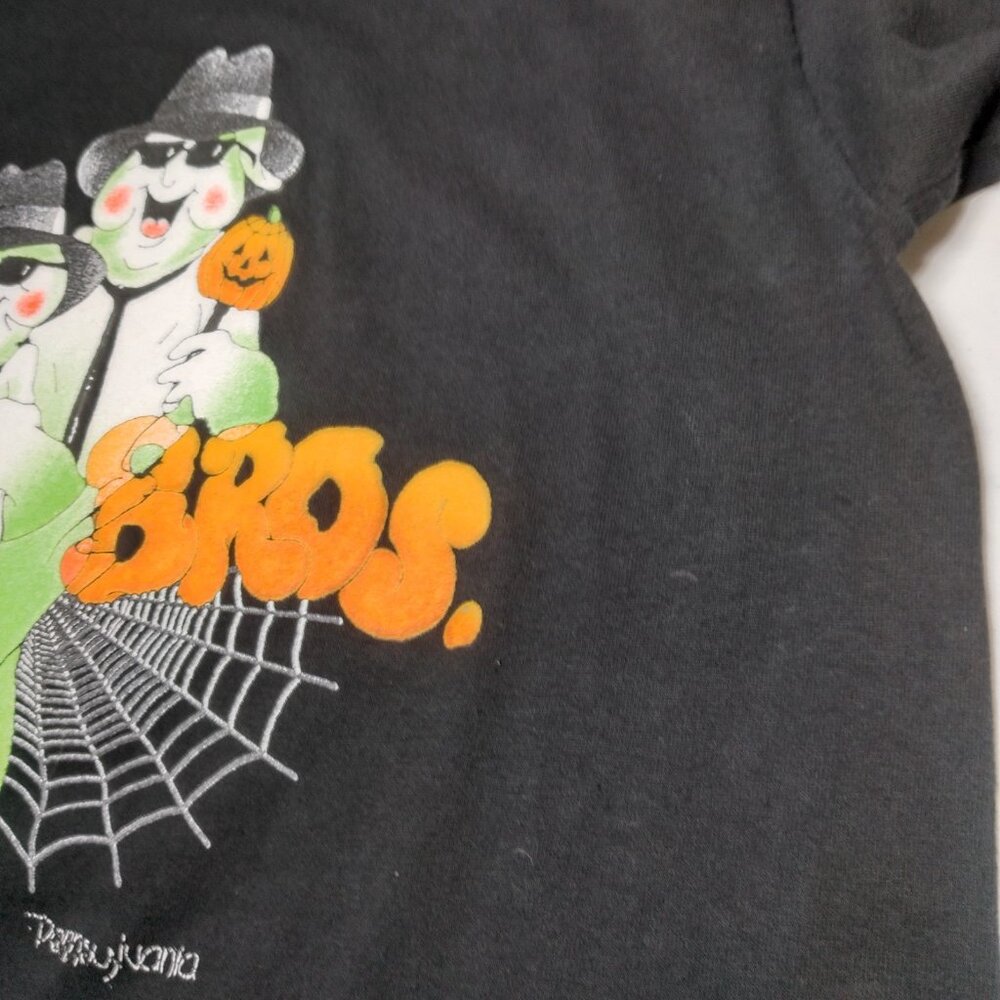 Vintage Halloween Shirt Large Boos Bros Ghost Ghosts Pennsylvania Blues Brothers - Picture 10 of 10